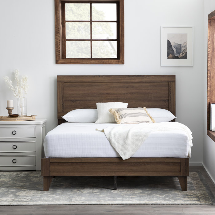 Winston Porter Snowberry Low Profile Platform Bed & Reviews Wayfair
